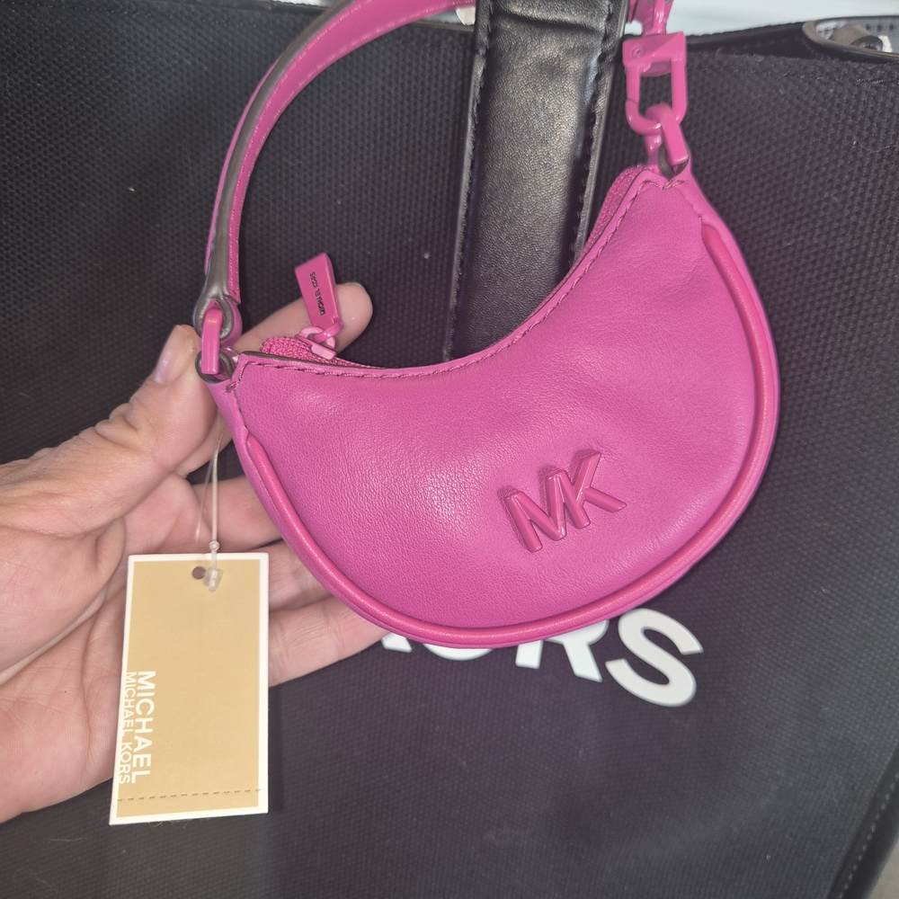 Michael Kors Vibrant Pink Mini Bag